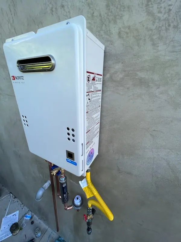Tankless water heater installation for Pottersville homes